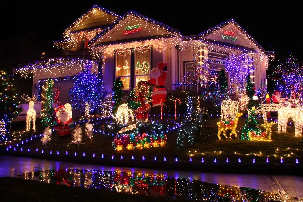 roof anchor holiday decorations