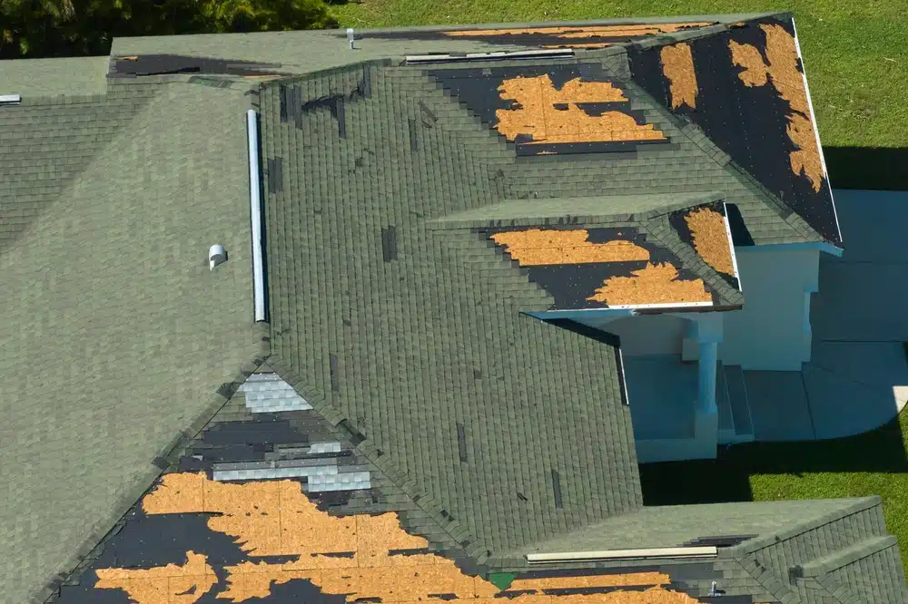 wind interactions roof shingles