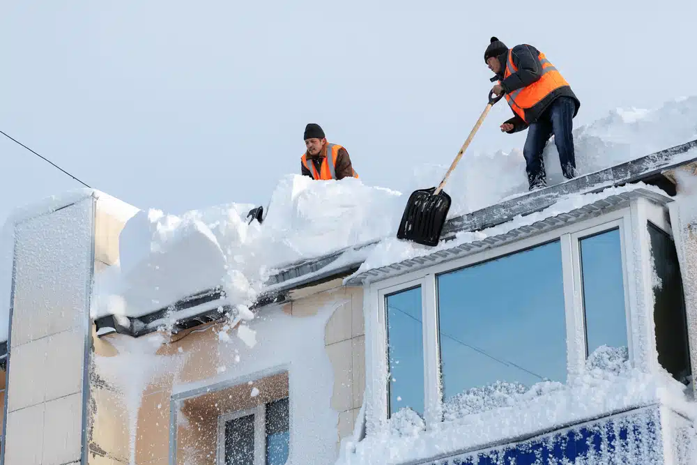 snow drift roof pressure