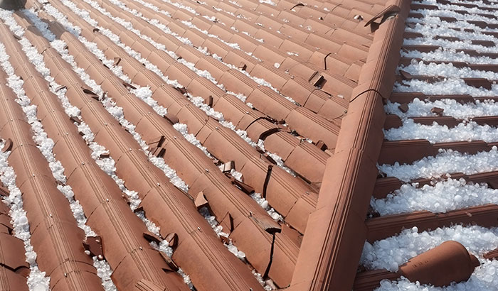 Are You Neglecting Your Roof’s Hail Damage?