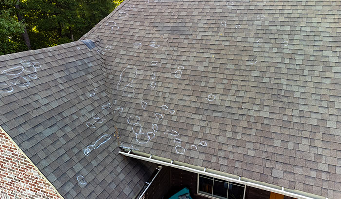 Hail Damage: Here's What It Looks Like on Your Roof
