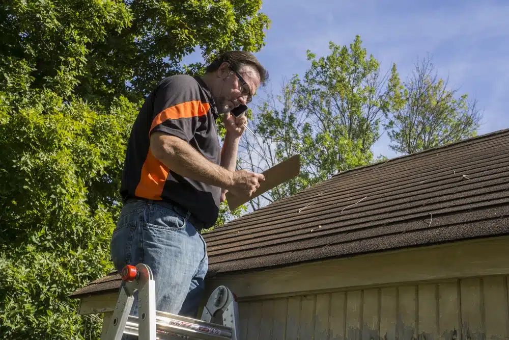 wind hail damage roof